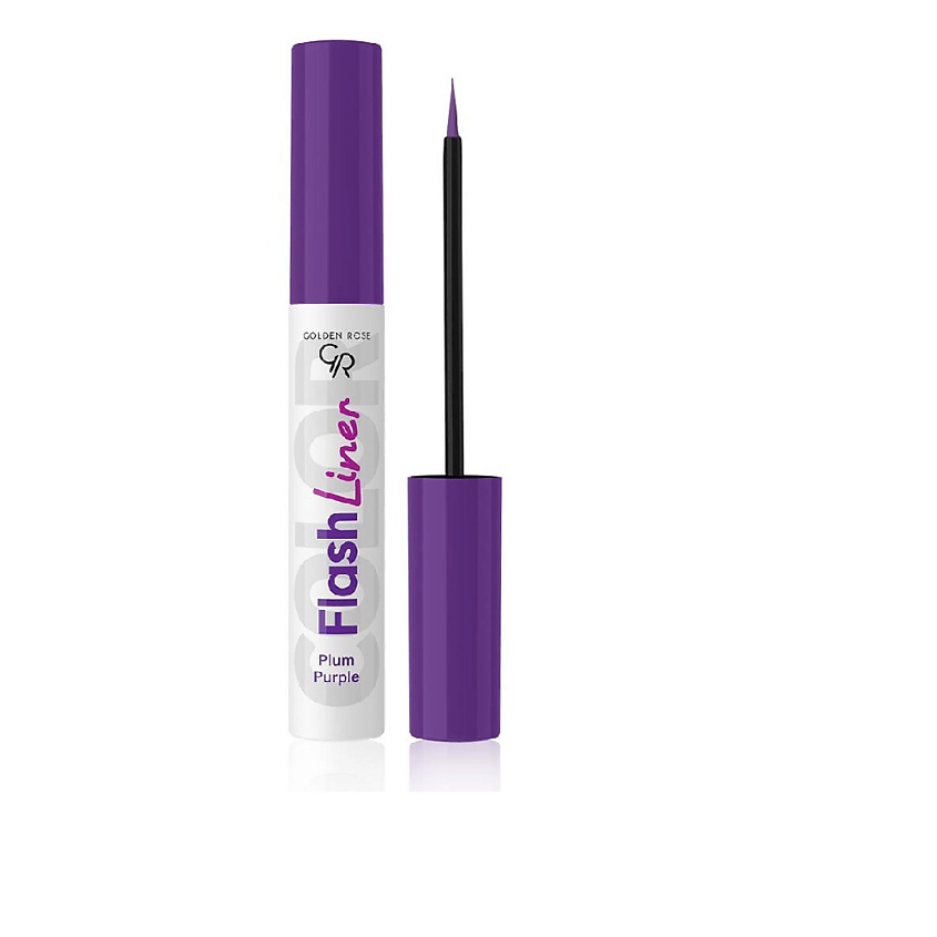 Изображение товара GOLDEN ROSE Подводка для глаз FLASH LINER COLORED EYELINER, 107_PLUM PURPLE(СЛИВОВО-ФИОЛЕТОВЫЙ)