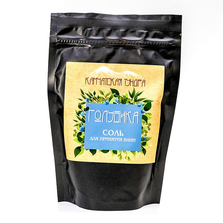 Изображение товара СОЗДАВАЯ СЕБЯ Соль для принятия ванн "Камчатская тундра: голубика", 250 гр.