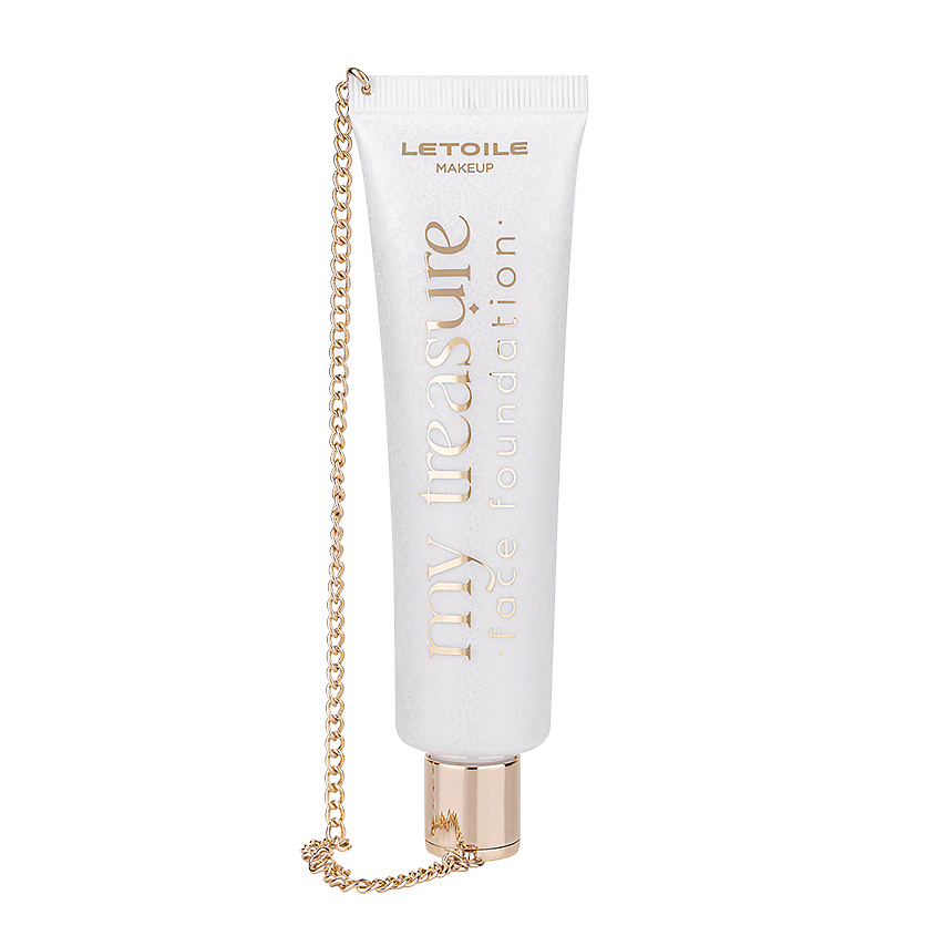 Изображение товара ЛЭТУАЛЬ Тональный крем для лица My Treasure Face Foundation, 313 бежевый, 30 мл
