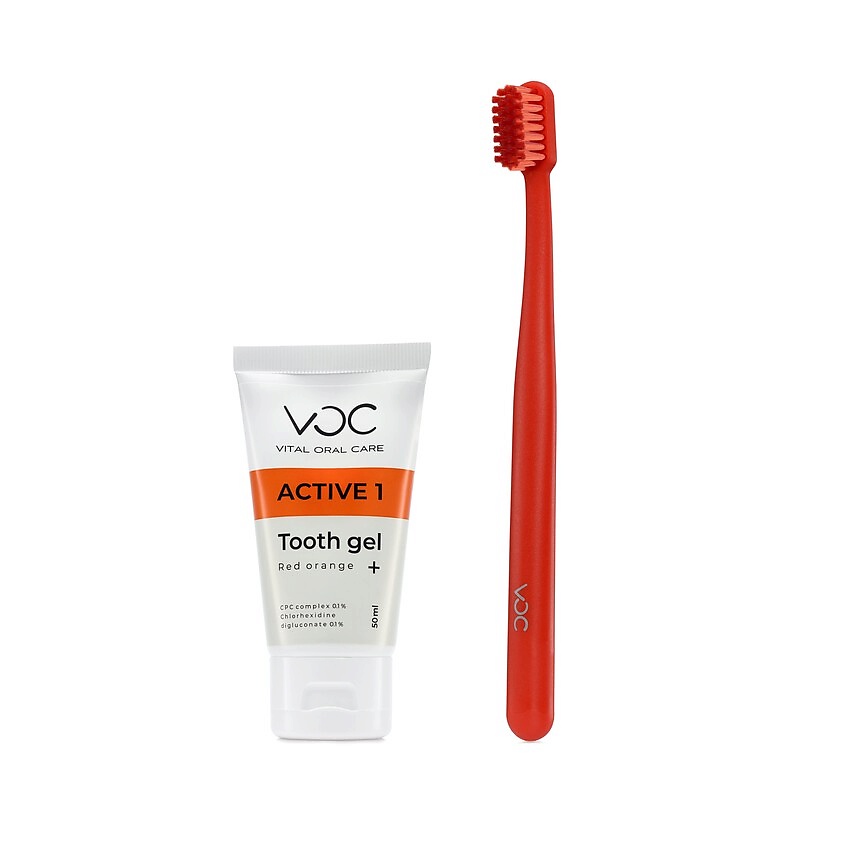 Изображение товара VOC VITAL ORAL CARE Профилактическая зубная гель-паста Active 1, 50 мл