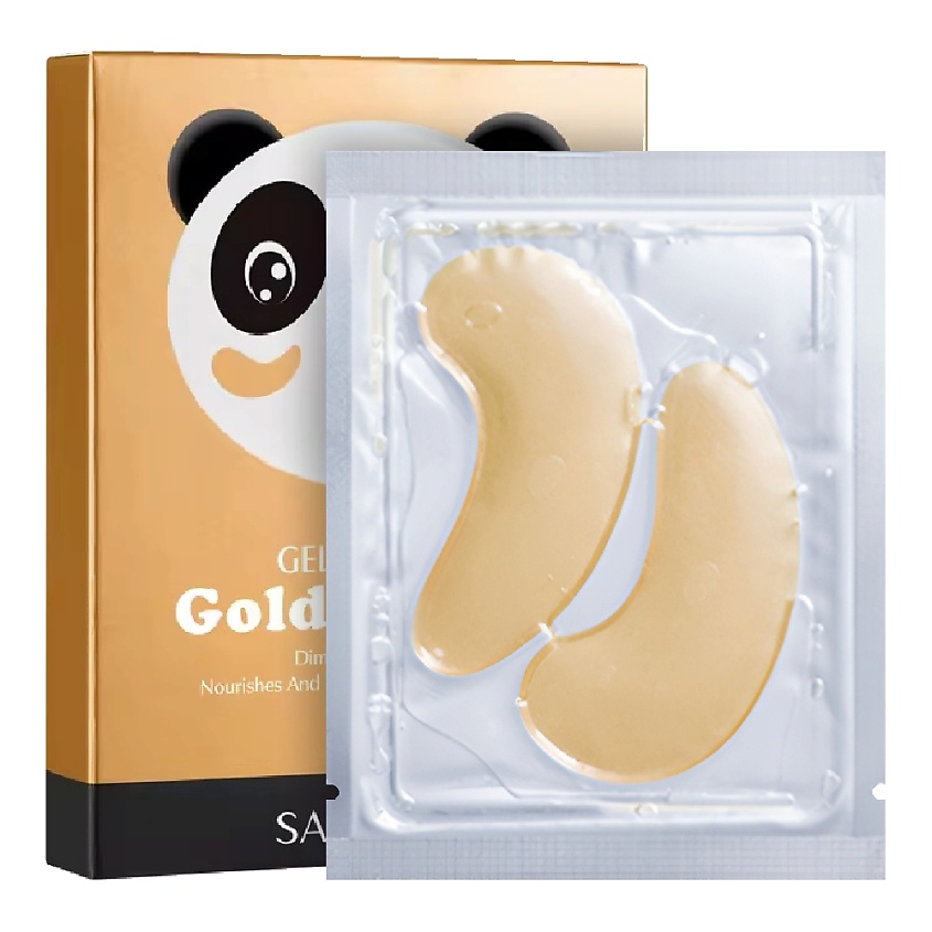 Изображение товара SADOER Патчи для области вокруг глаз увлажняющие гелевые с муцином улитки, 55,3 гр.