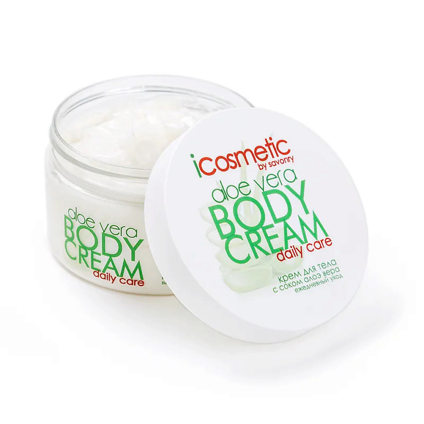 Изображение товара SAVONRY Крем для тела с соком Алоэ вера, 270 мл