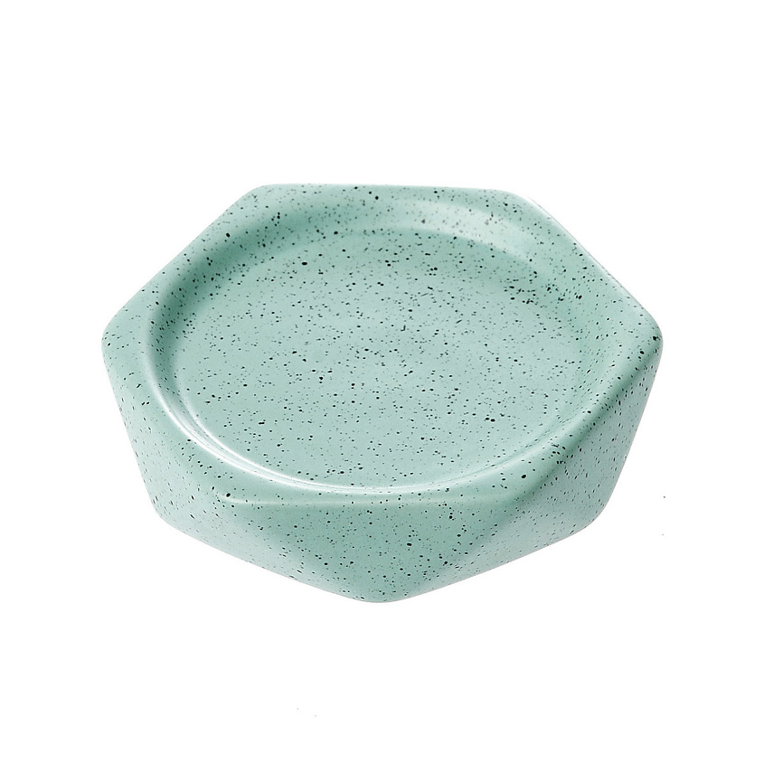 Изображение товара FRESH CODE Мыльница "Sand", керамика, Зеленый