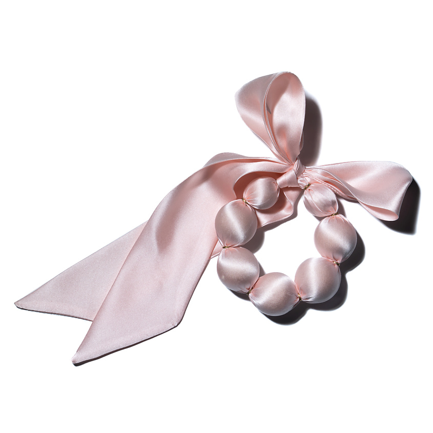 Изображение товара MAOMI Браслет из шёлка "Туаль", цвет: Розовый