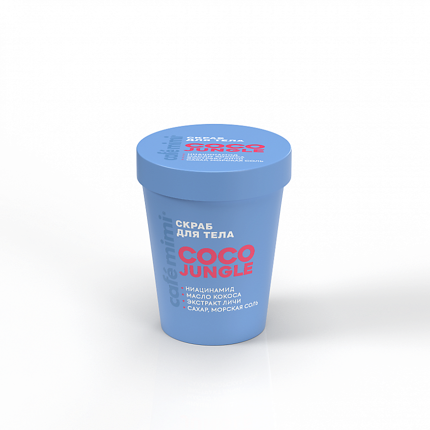 Изображение товара CAFÉ MIMI Скраб для тела COCO JUNGLE, 250 мл