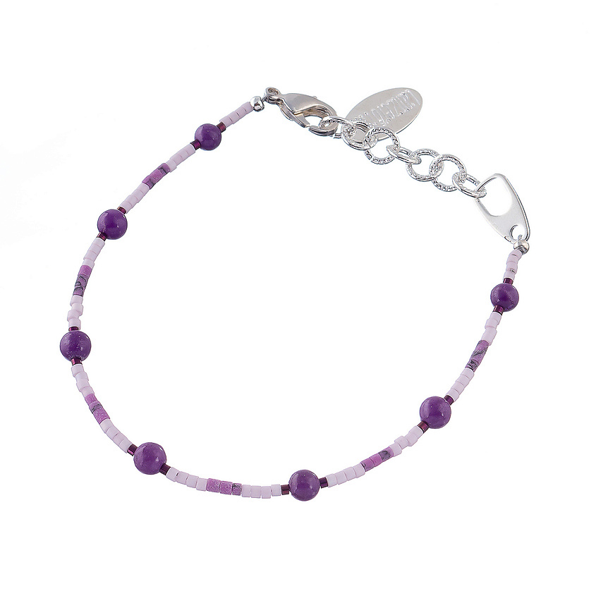 Изображение товара LANZEROTTI Браслет, Monroe, фосфосидерит, чароит, кристаллы, LZ-23.07-302