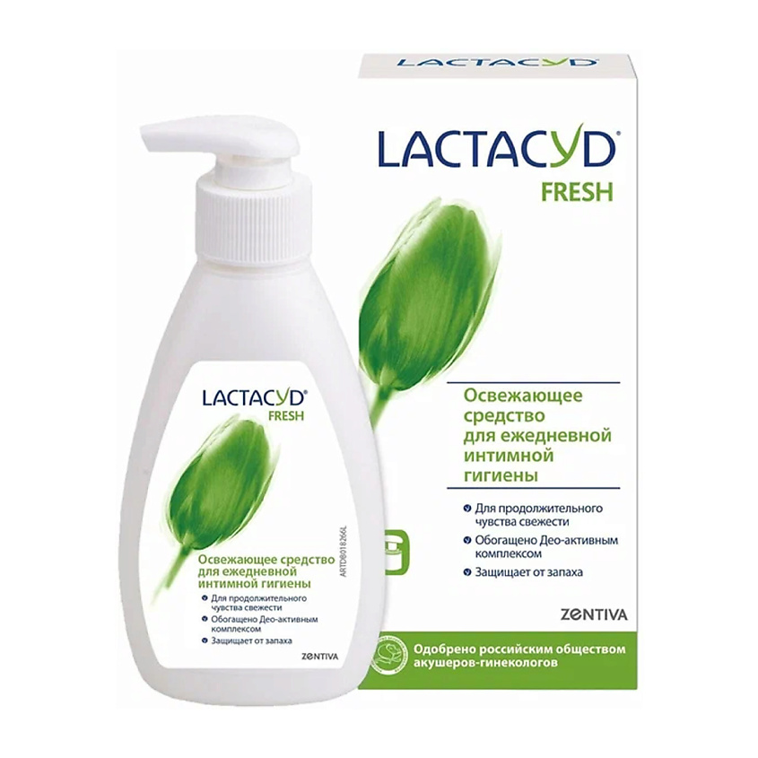 Изображение товара Гель для интимной гигиены LACTACYD FRESH освежающий 200 мл для женщин и детей