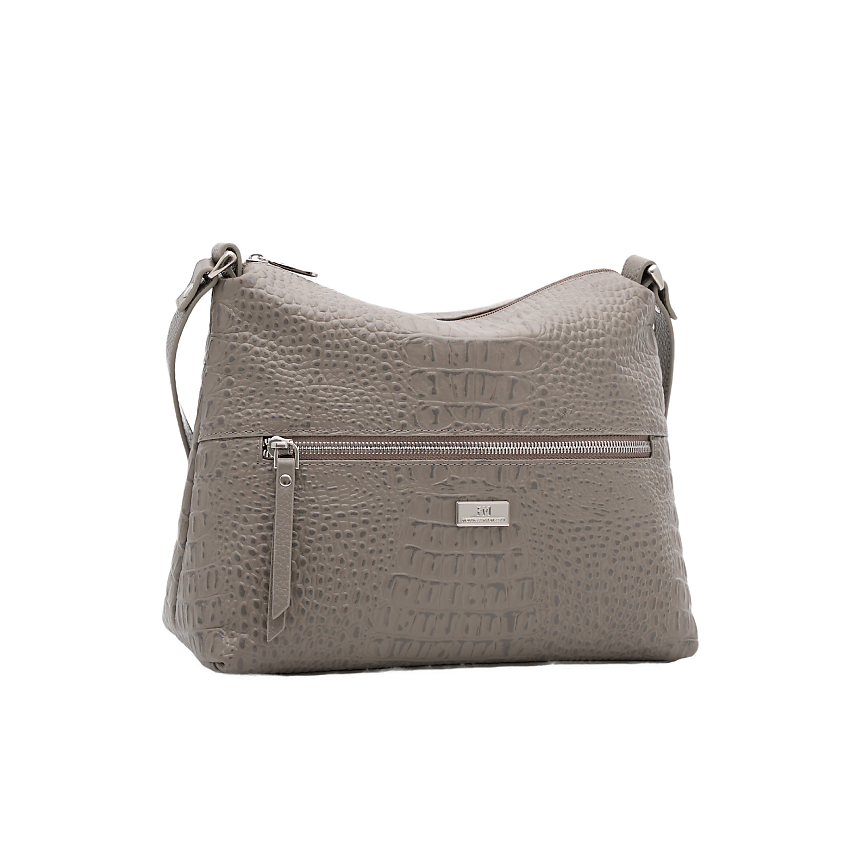 Изображение товара Женская кожаная сумка кросс-боди с регулировкой плечевого ремня