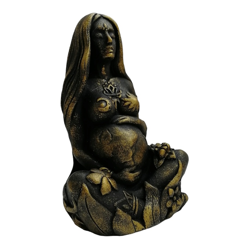 Изображение товара Энергетическая статуэтка Гея из гипсобетона ручной работы