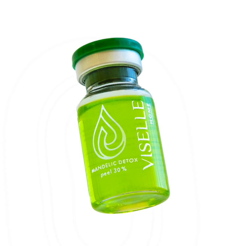 Изображение товара Профессиональный миндальный пилинг VISELLE Mandelic Detox Peel 30% для лица и зоны декольте