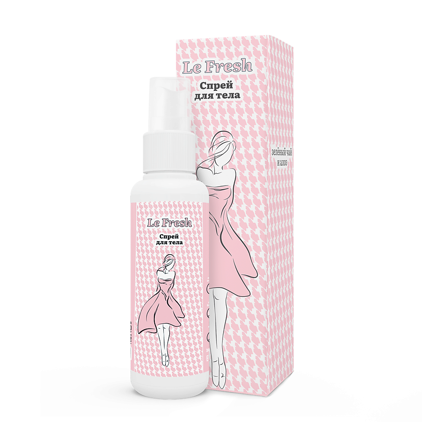 Изображение товара ПОТ В САПОГАХ Спрей для тела освежающий Le Fresh, 100 мл
