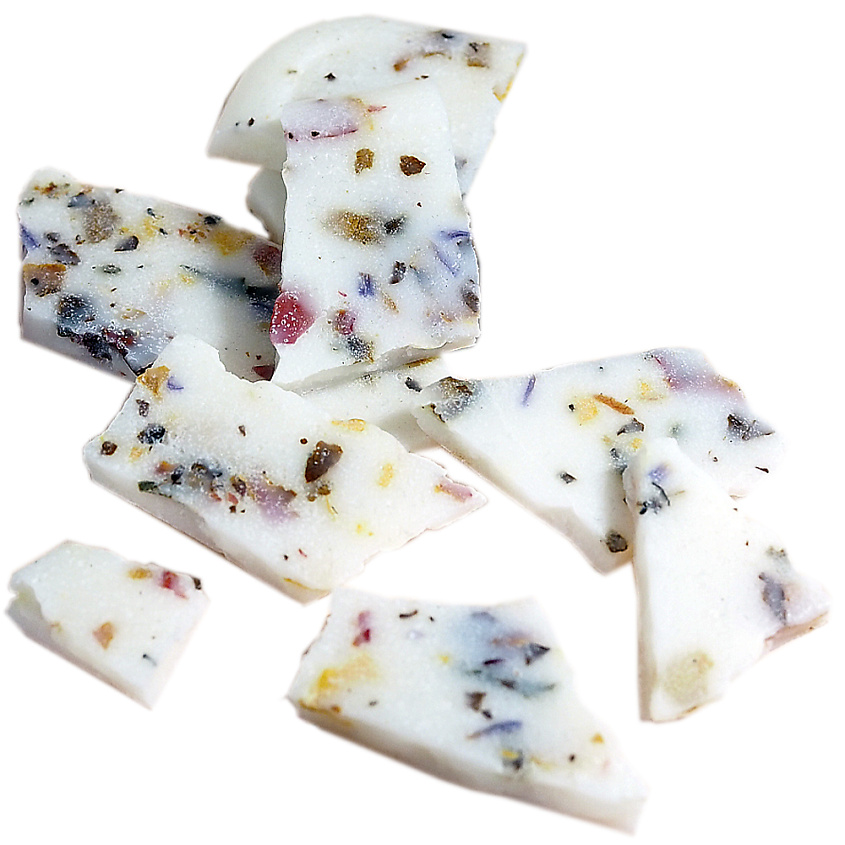 Изображение товара DELÍGHT Воск ароматический для аромалампы, аромакубики, мелтсы, сухоцветы "Малина Зеленый чай", 50 г