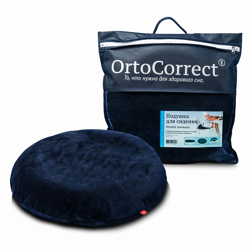 Изображение товара ORTOCORRECT Подушка на стул Кольцо для сидения, 1 шт
