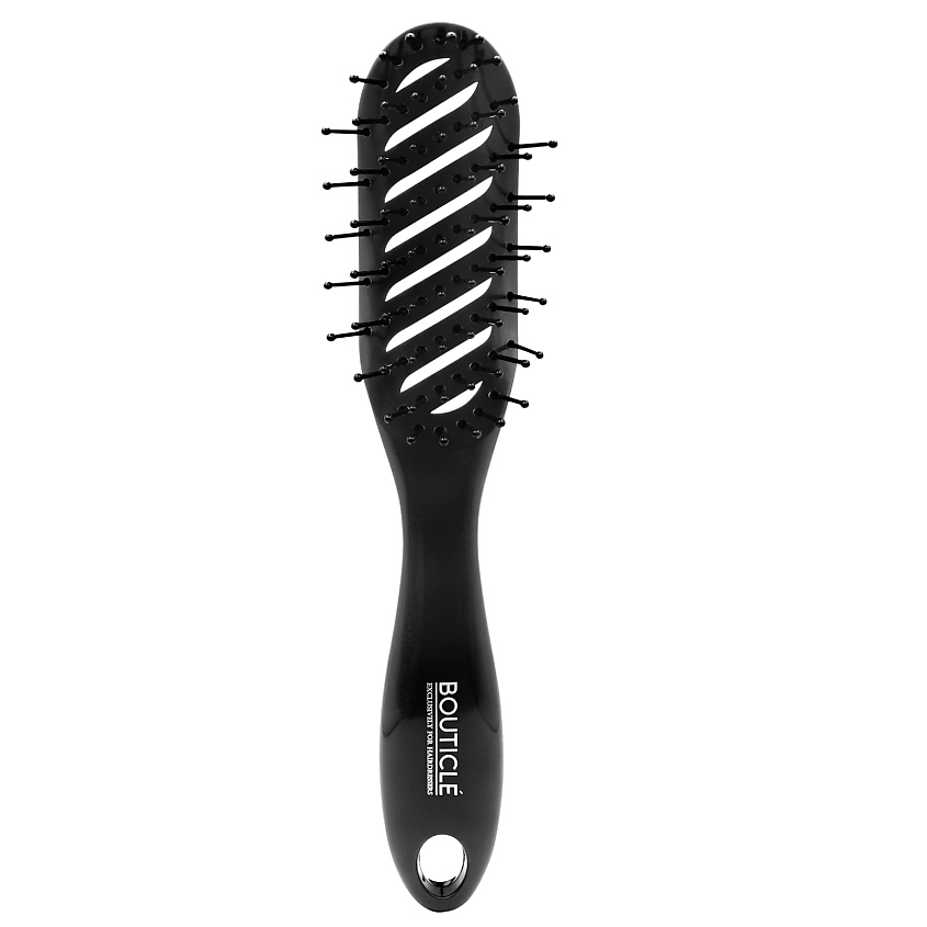 Изображение товара BOUTICLE Щетка продувная профессиональная для укладки волос - Tunnel hair brush, Черный