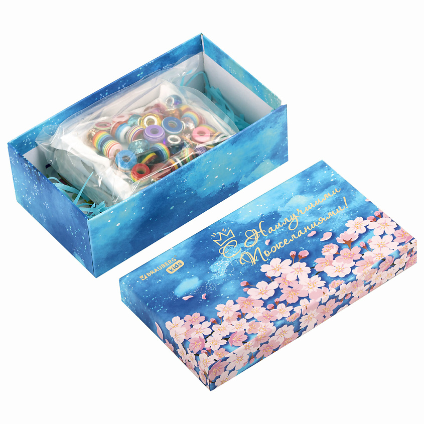 Изображение товара BRAUBERG Набор для создания бижутерии и украшений МЕГА KIDS, 1 шт.