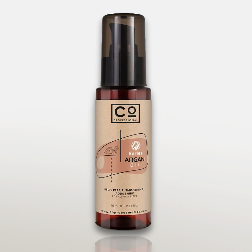 Изображение товара CO PROFESSIONAL Аргановое масло для волос Argan Oil , натуральное, 75 мл