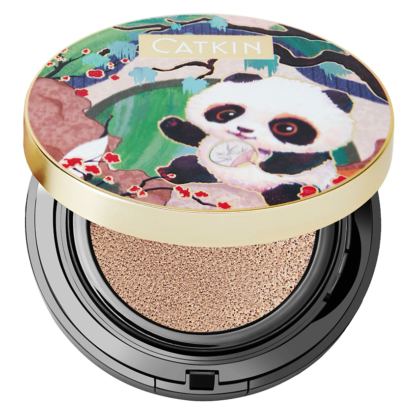 Изображение товара CATKIN Увлажняющий матовый тональный ВВ крем-кушон для лица, Цвет светлый бежевый; Тон 2