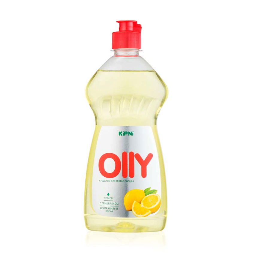 Изображение товара KIPNI Средство для мытья посуды "Лимон", 485 мл