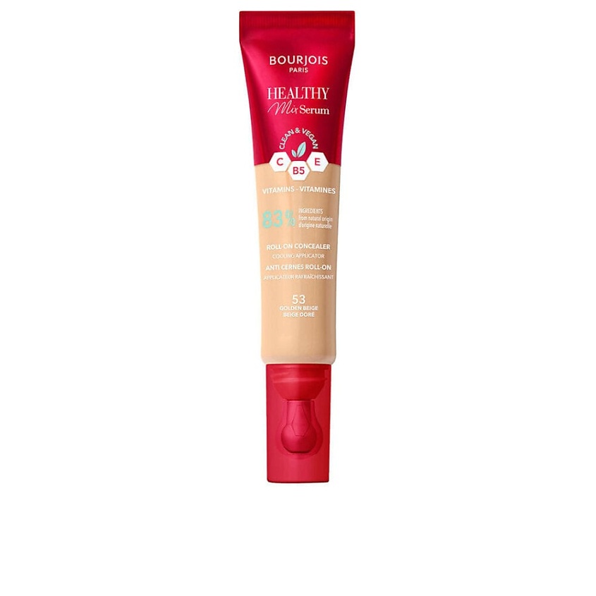Изображение товара BOURJOIS Консилер HEALTHY MIX SERUM liquid, №53-Golden Beige, 11 цвет