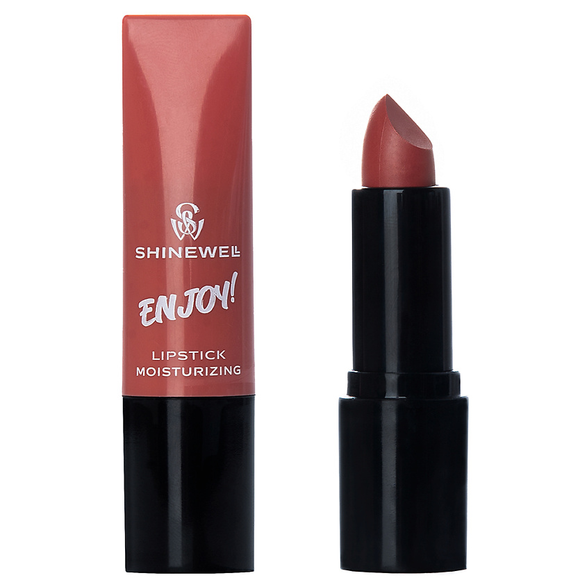 Изображение товара SHINEWELL Увлажняющая помада для губ ENJOY, 05 Светло-коралловый