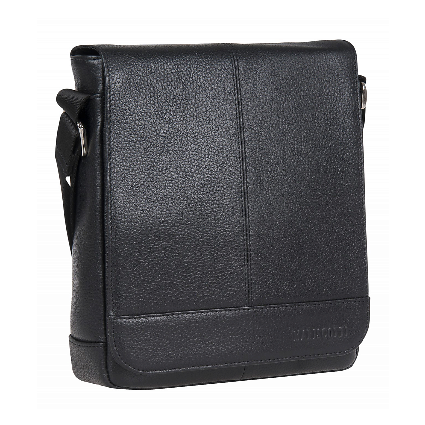 Изображение товара Мужская деловая сумка на плечо из натуральной кожи Franchesco Mariscotti