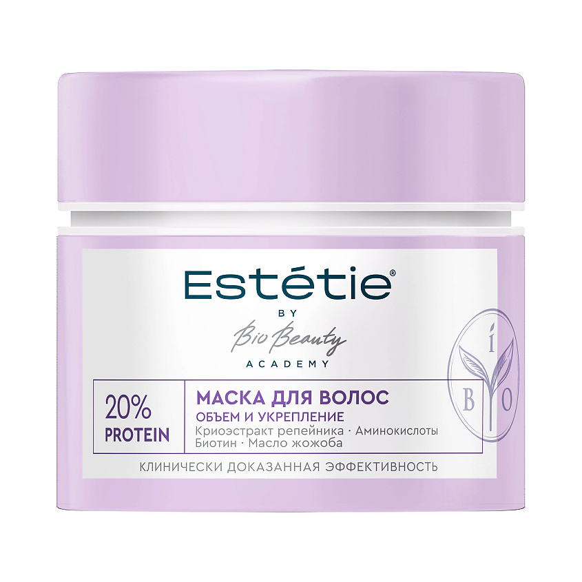 Изображение товара ESTETIE Маска для волос объем и укрепление волос 20% PROTEIN, 180 мл