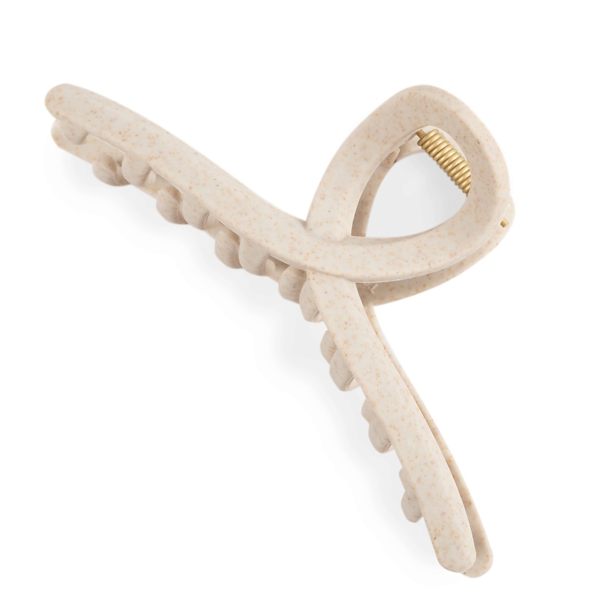 Изображение товара KOSMOSHTUCHKI Заколка - краб для волос Петелька БИО, Бежевый