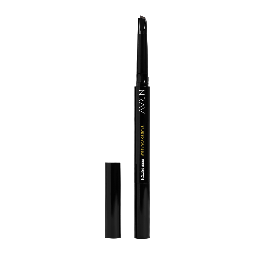 Изображение товара NRAV Автоматический карандаш для бровей BROW PENCIL PERFECT BASE, DEEP BROWN