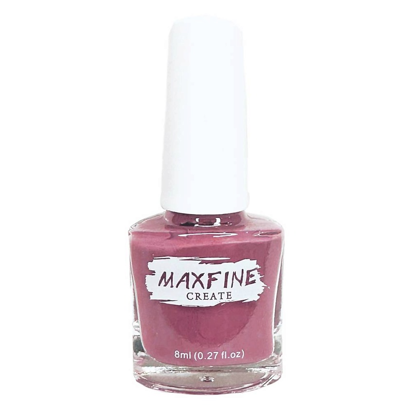 Изображение товара Быстросохнущий лак для ногтей MAXFINE темная лаванда 100 оттенков