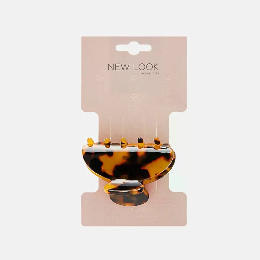 Изображение товара NEW LOOK NL Краб для волос коричневый надежная заколка для причесок