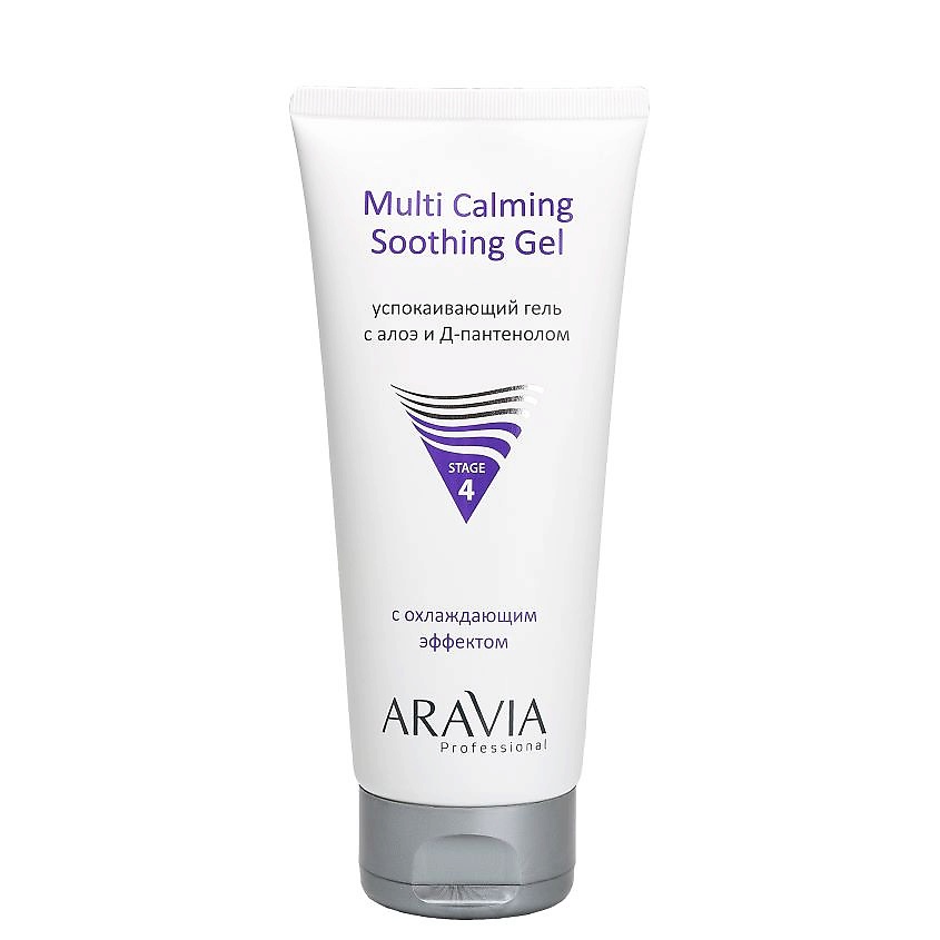 Изображение товара ARAVIA PROFESSIONAL Гель для лица Успокаивающий с алоэ и Д-пантенолом Multi Calming Soothing Gel, 200 мл