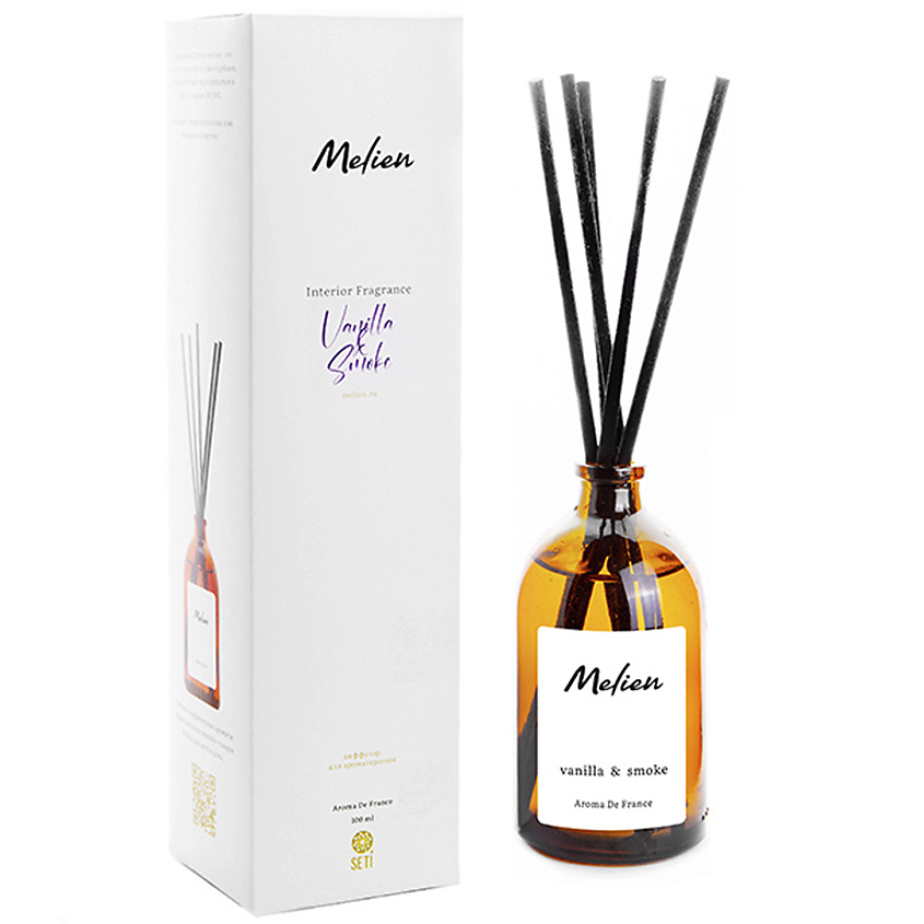 Изображение товара MELIEN Диффузор Vanilla & Smoke, 100 мл