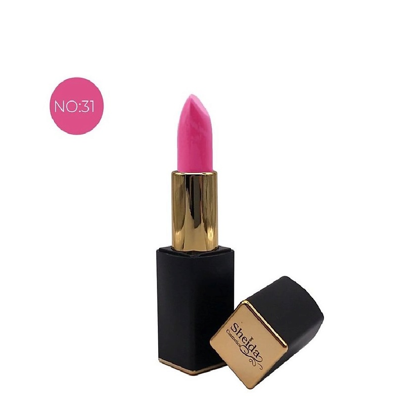 Изображение товара SHEIDA Увлажняющая помада для губ, Розовый насыщенный,фуксия,чрко-розовый