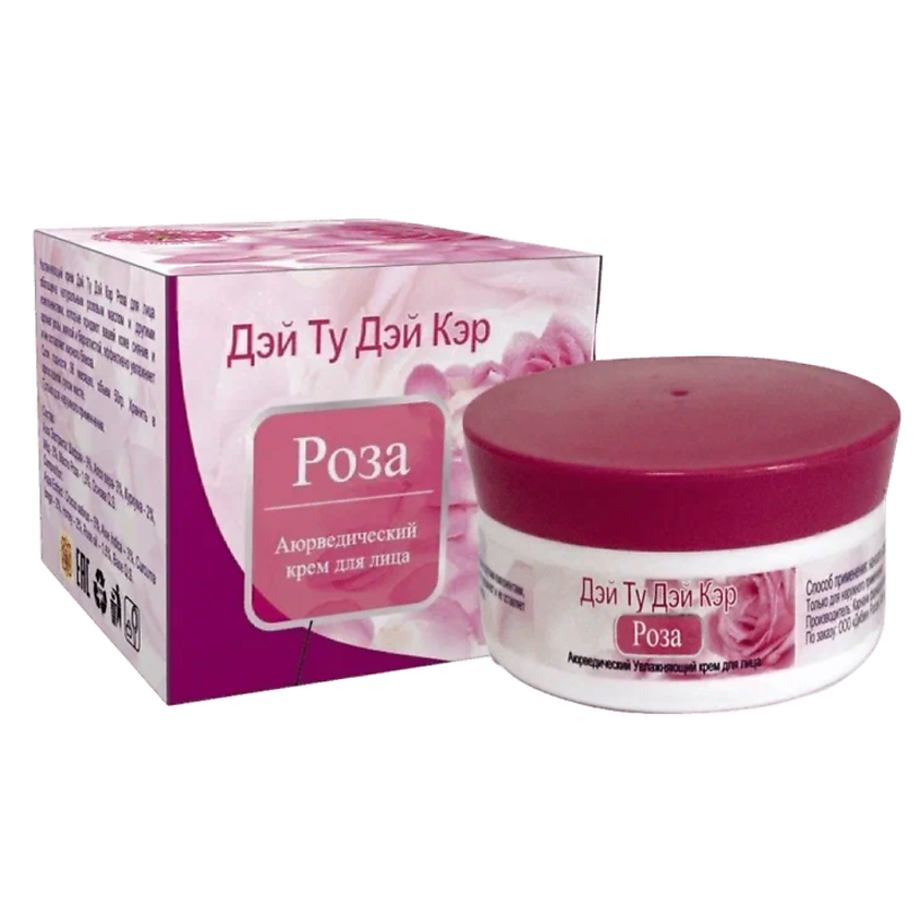 Изображение товара DAY 2 DAY CARE Аюрведический увлажняющий крем для лица "Роза", 50 мл