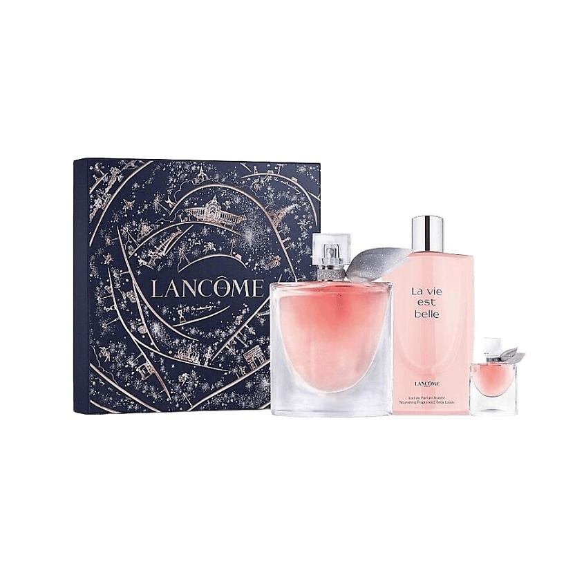 Изображение товара LANCOME Набор La Vie Est Belle: Парфюмерная вода + Миниатюра + Лосьон для тела, 100 мл + 200 мл + 4 мл