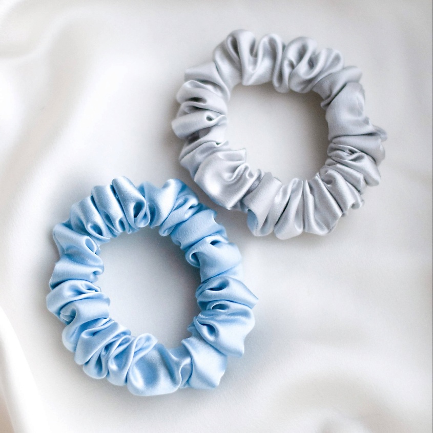 Изображение товара Набор из 2 шелковых резинок для волос 8 HORAS