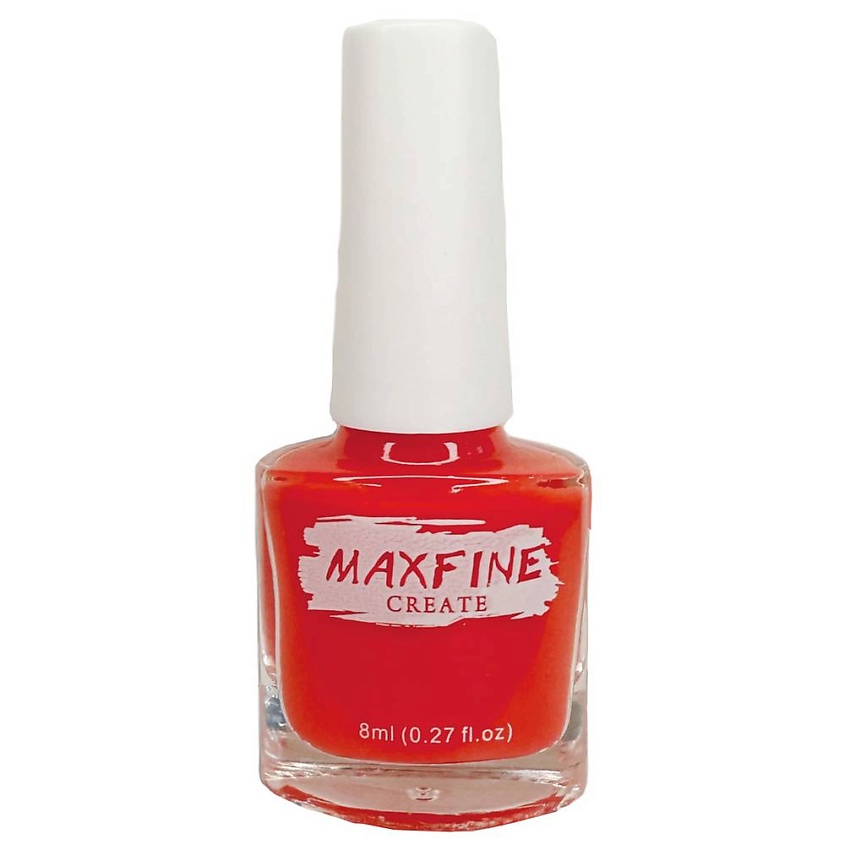 Изображение товара Быстросохнущий лак для ногтей Maxfine вишнево-красный 100 оттенков