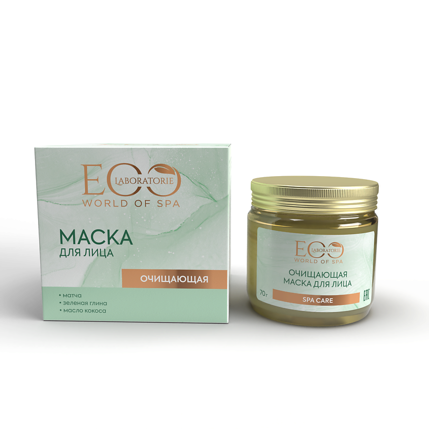 Изображение товара EO LABORATORIE Очищающая маска для лица SPA CARE, 70 г