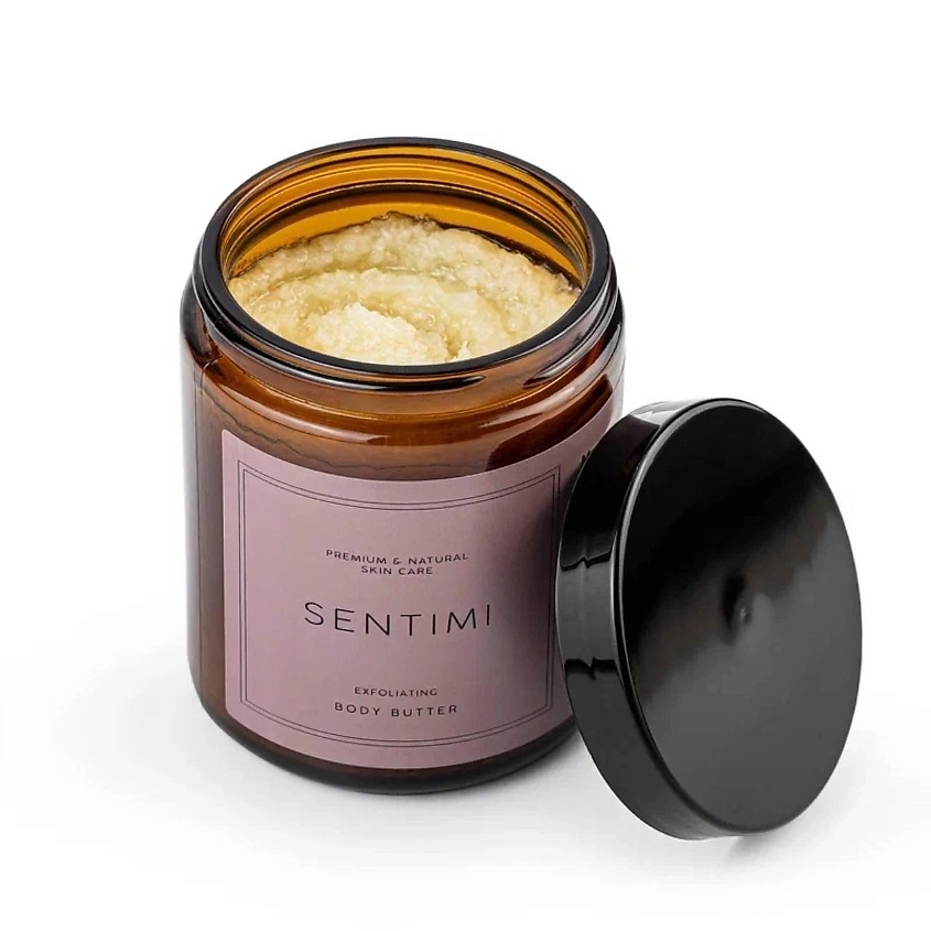 Изображение товара Скраб для тела SENTIMI масляный Dark chocolate and vanilla 250 мл с антицеллюлитным эффектом