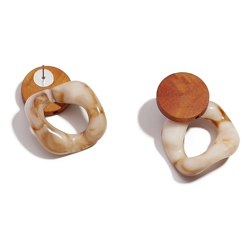 Изображение товара NOTHING BUT LOVE Серьги "Каменные сны", Коричневый