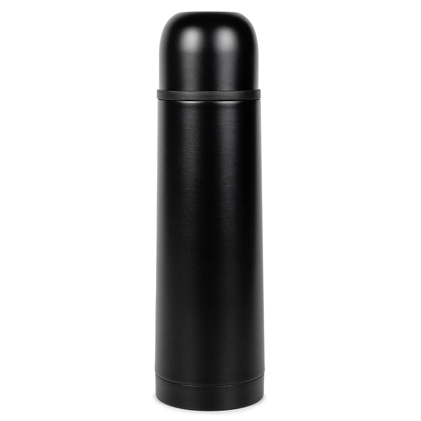 Изображение товара Металлический термос RELAXIKA 500 мл узкое горлышко чёрный