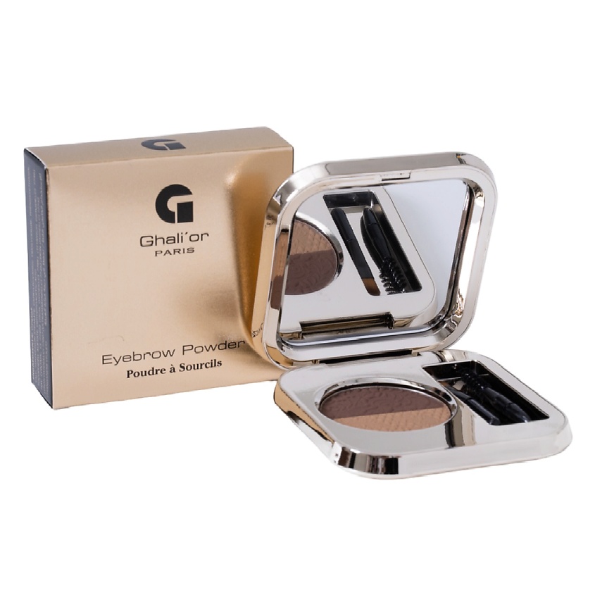 Изображение товара Пудра для бровей DOUBLE COLOR N° 1003 веганская, Италия, моделирование, стойкая, 2 оттенка