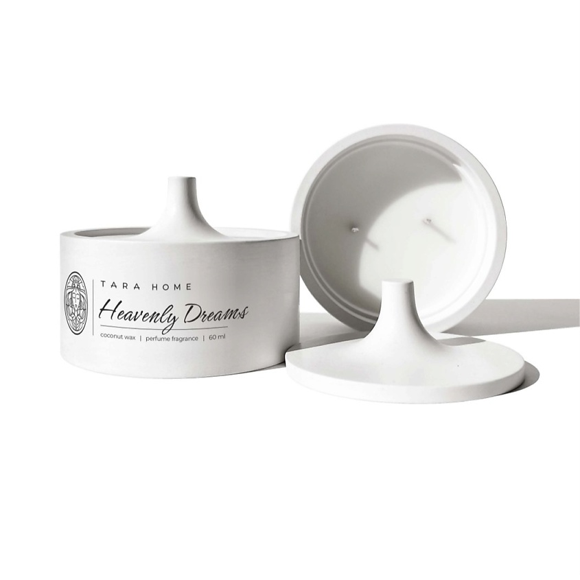 Изображение товара TARA HOME Ароматная свеча «Нeavenly Dreams | Райские сны», 120 мл
