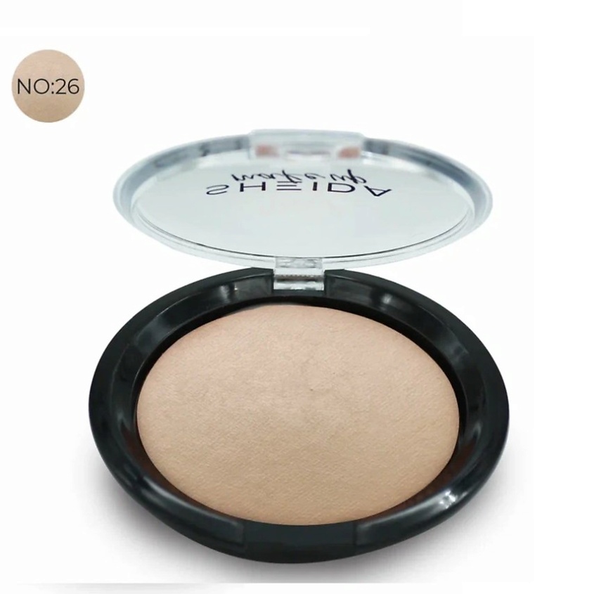 Изображение товара СHEIDA Терракотовая румяна-бронзатор Тон №26, шелковистая текстура, округление овала лица