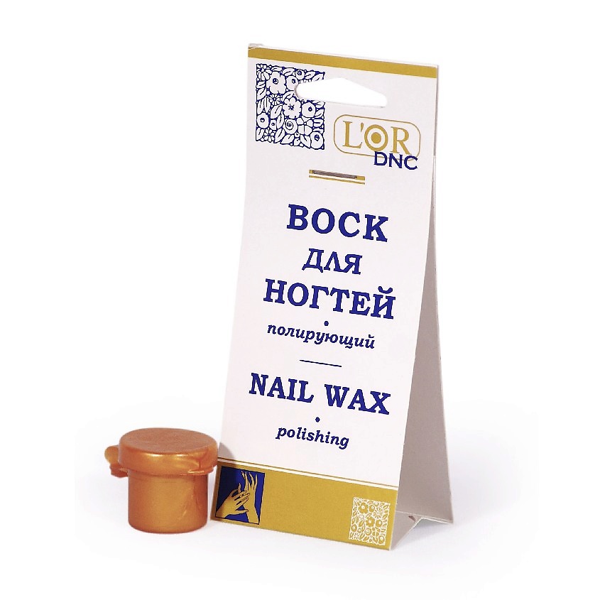 Изображение товара DNC Воск для ногтей полирующий L'Or Nail Wax, 5 мл