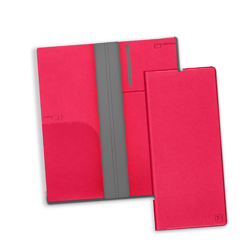 Изображение товара FLEXPOCKET Органайзер для путешественника из искусственной кожи, Розовый