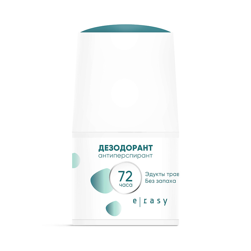 Изображение товара Дезодорант без запаха E-RASY роликовый 50 мл антиперспирант для взрослых