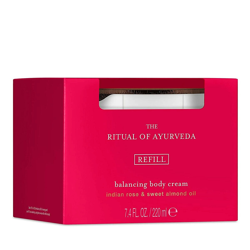 Изображение товара Крем для тела Rituals The Ritual Of Ayurveda 220 мл рефилл увлажнение аромат розы