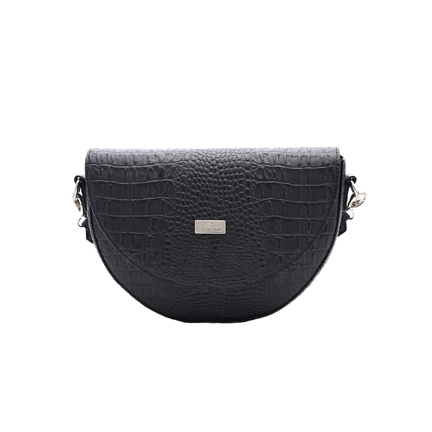 Изображение товара Женская кожаная сумка кросс-боди с регулируемым ремнем натуральная кожа