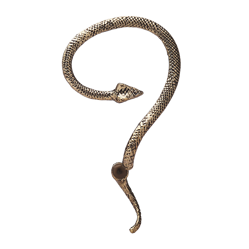 Изображение товара Серьга-кафф в виде змеи гипоаллергенный сплав женская стильная модная